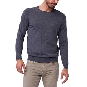 PAIGE Men's Charcoal Crewneck Sweater